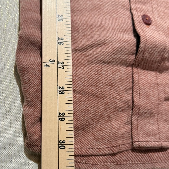 Men's Regular-Fit Two-Tone Button-Down Twill Flannel Shirt - Picture 5 of 12